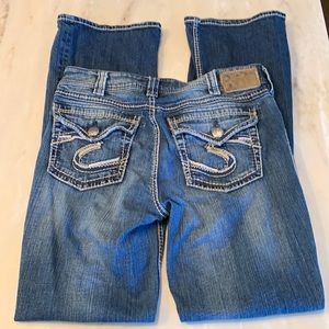 Silver Jeans Suki Surplus Bootcut Dark Wash